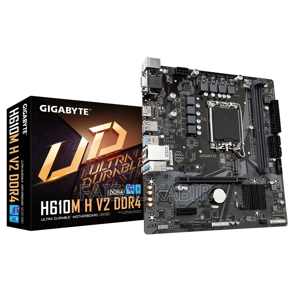 Gigabyte Desktop Motherboard H610m H V2 Ddr4