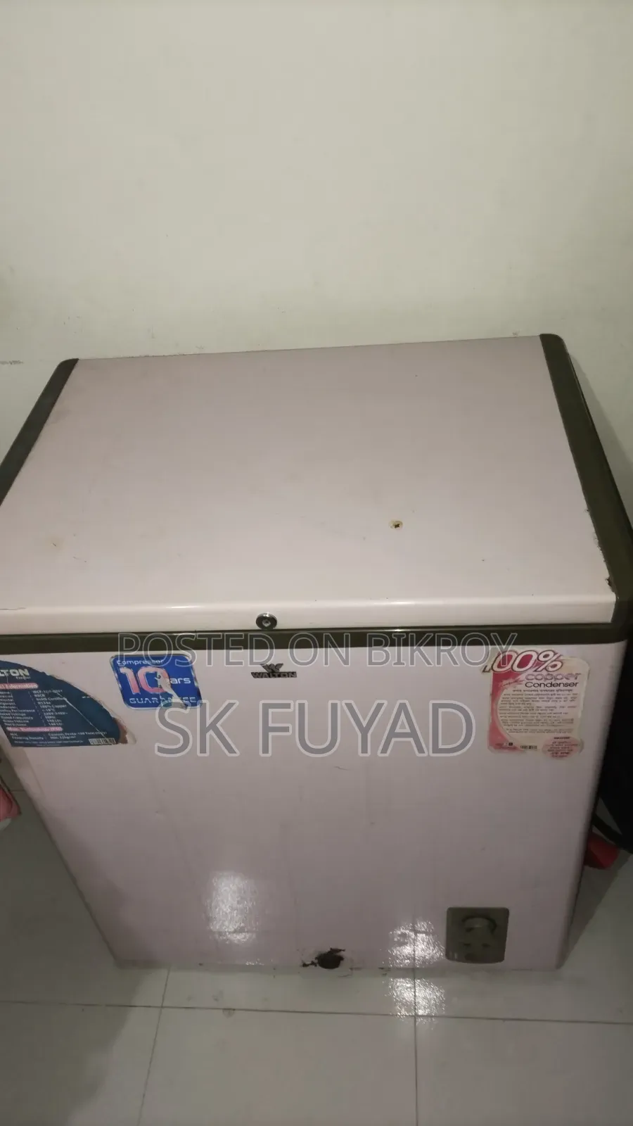 Walton Deep Freeze 200 Litre Full Fresh Condition