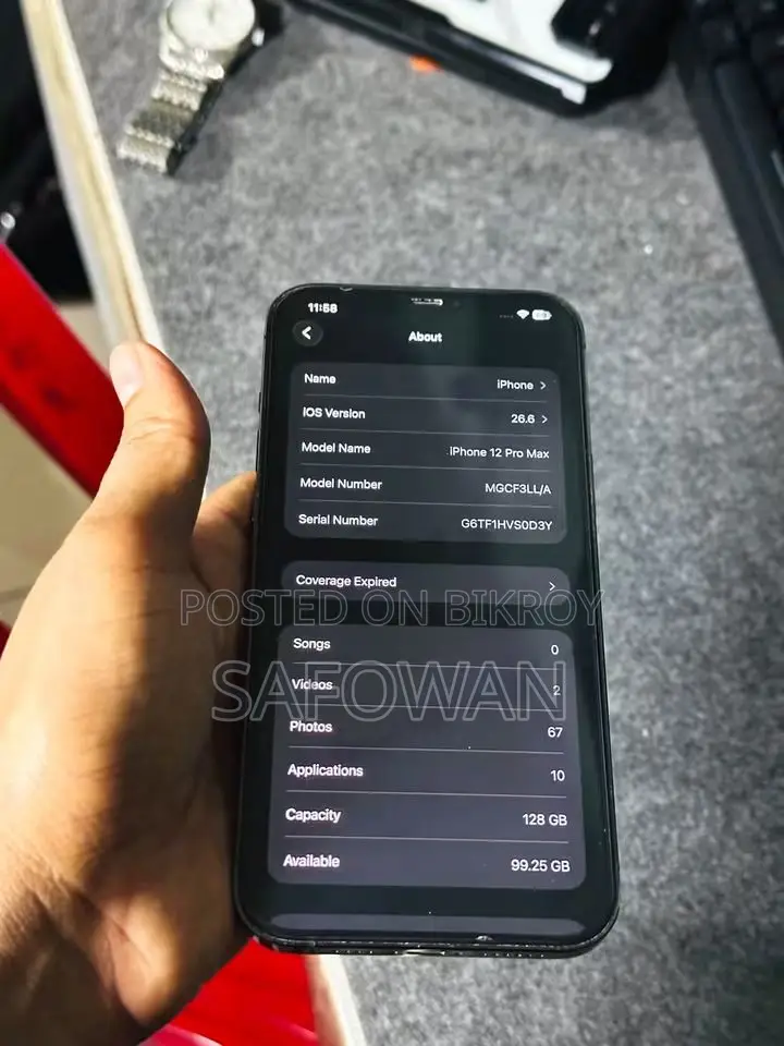 Apple iPhone 12 Pro Max 128 GB Black