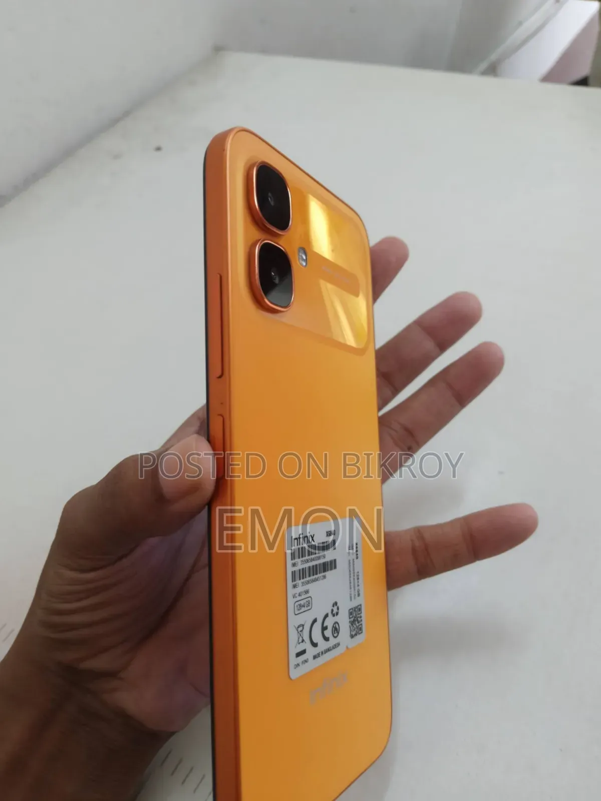 ইনফিনিক্স স্মার্ট ২০ ১২৮ জিবি গোল্ড