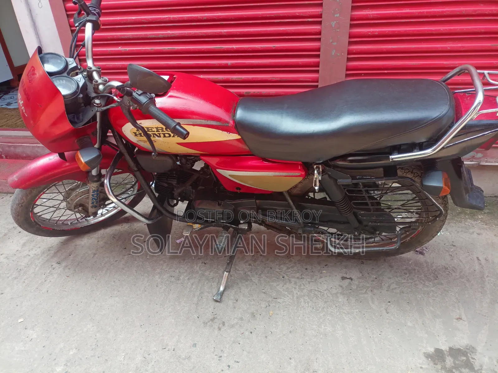 Hero Splendor Plus 2004 Red