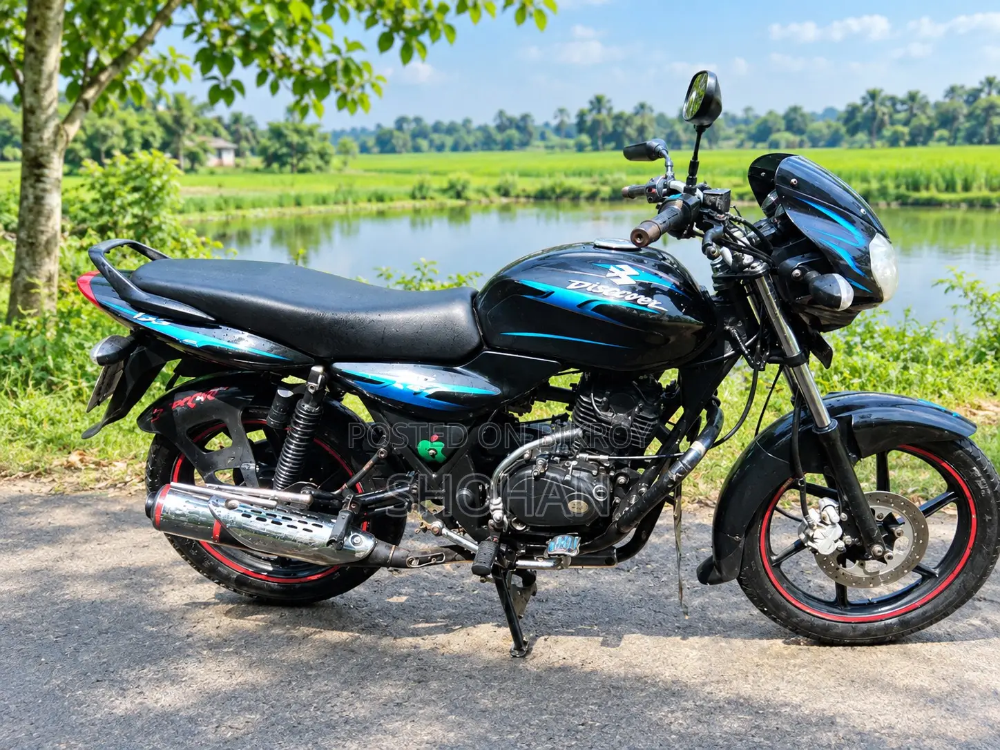 বাজাজ ডিসকভার ১৩৫ ২০০৮ নীল