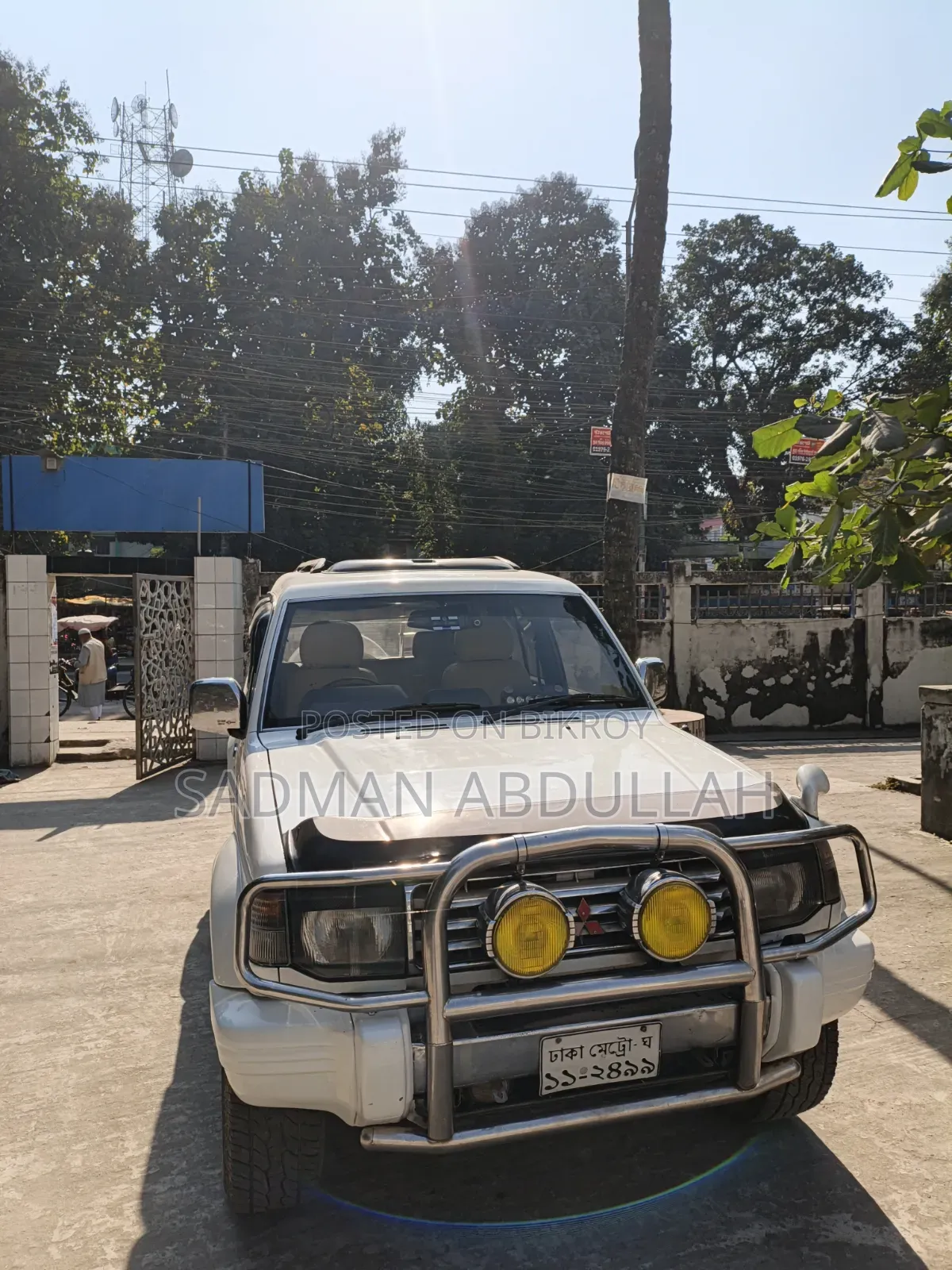 মিতসুবিশি পাজেরো ১৯৯৪ সাদা
