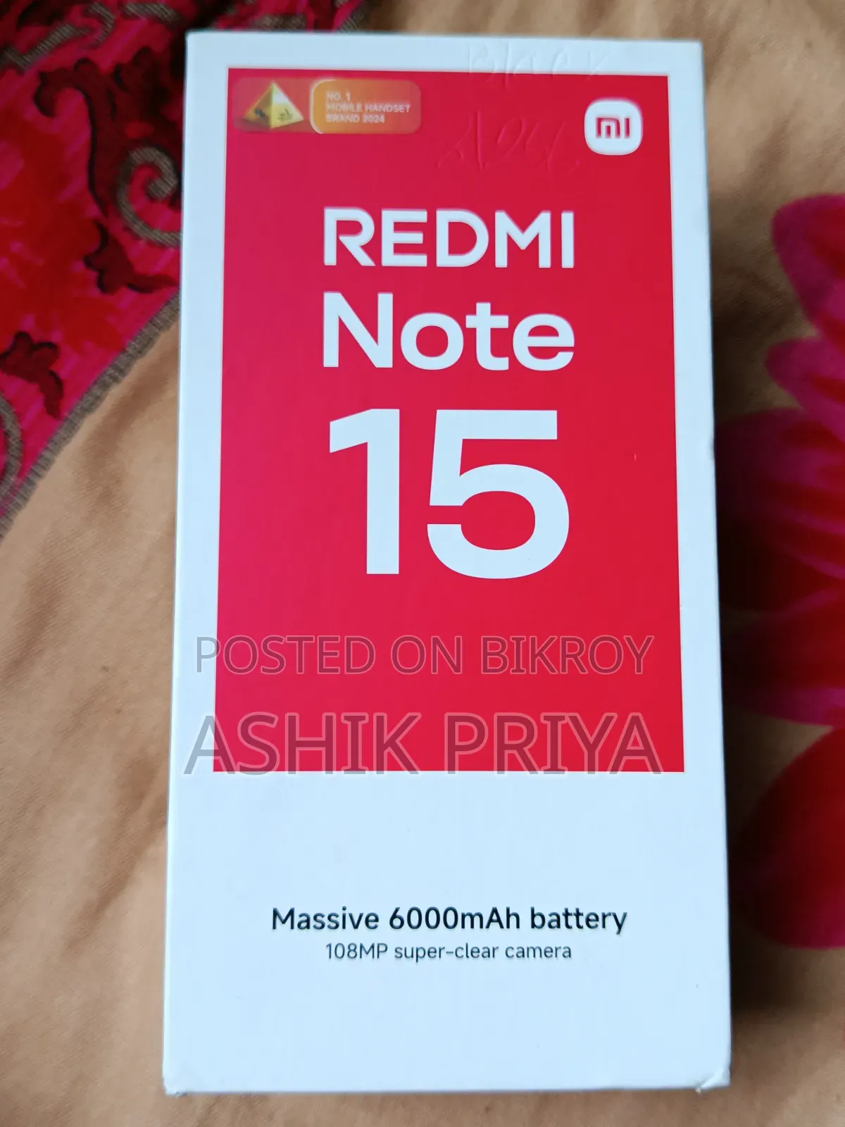 New Xiaomi Redmi Note 15 256 GB Black