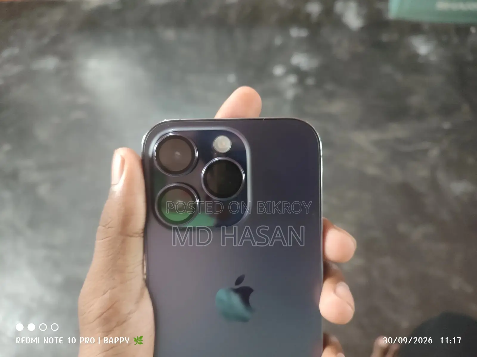 অ্যাপল আইফোন ১৪ প্রো ১২৮ জিবি গ্রাফাইট