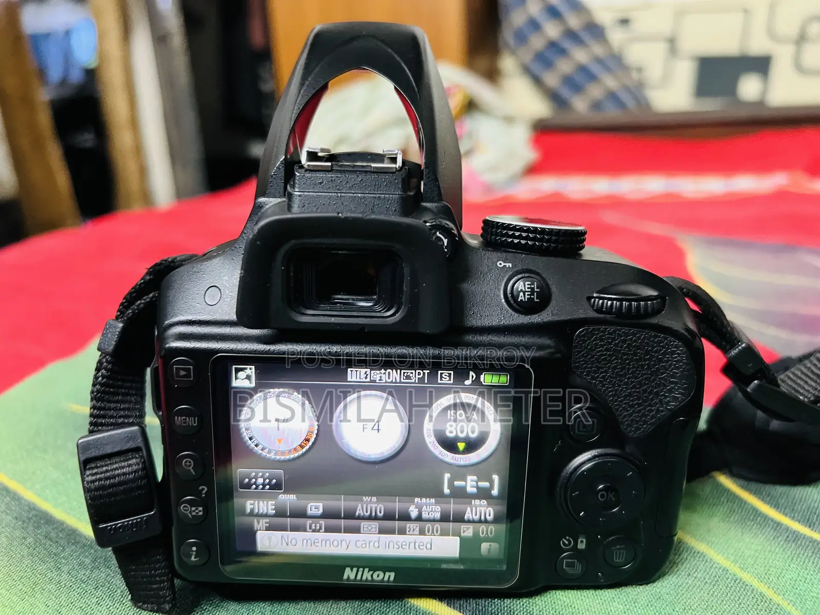 Nikon D3300 With Kit and Zoom Lens