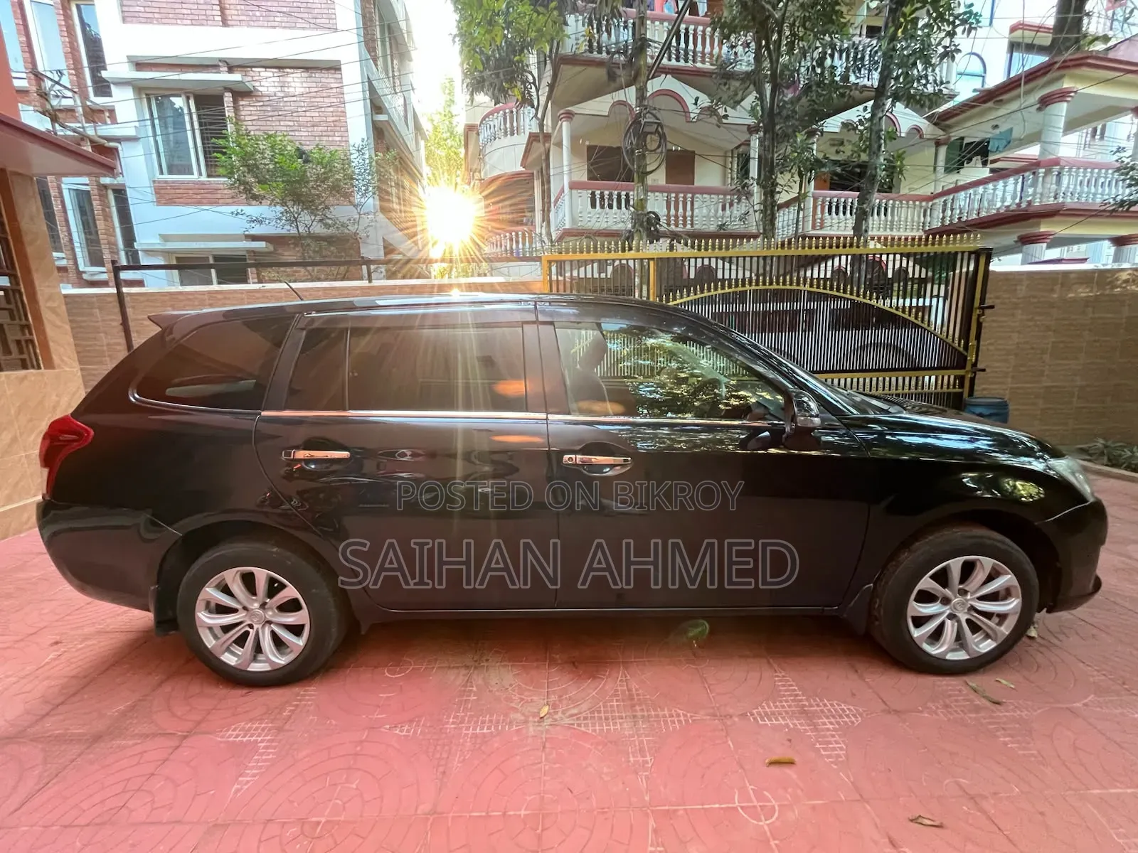 Toyota Corolla Fielder 1.5 Petrol Four-Wheel Drive 2013 Black