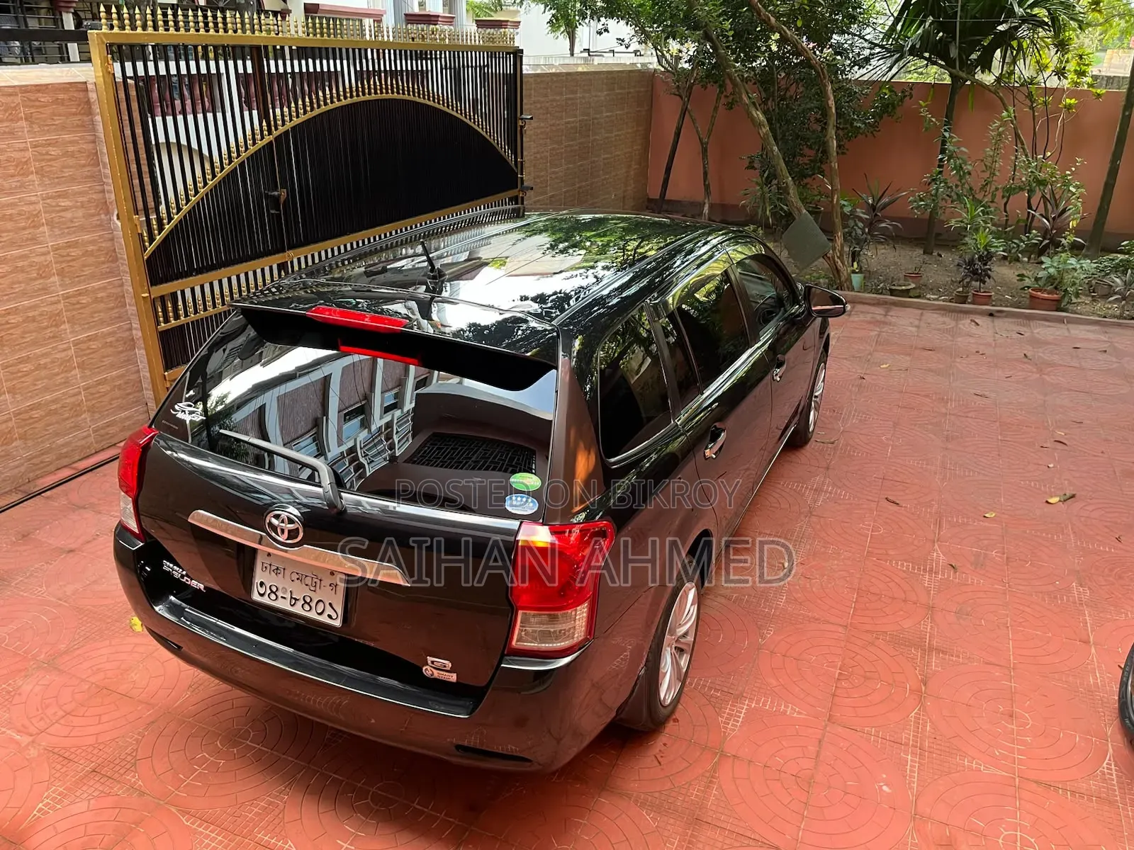 Toyota Corolla Fielder 1.5 Petrol Four-Wheel Drive 2013 Black