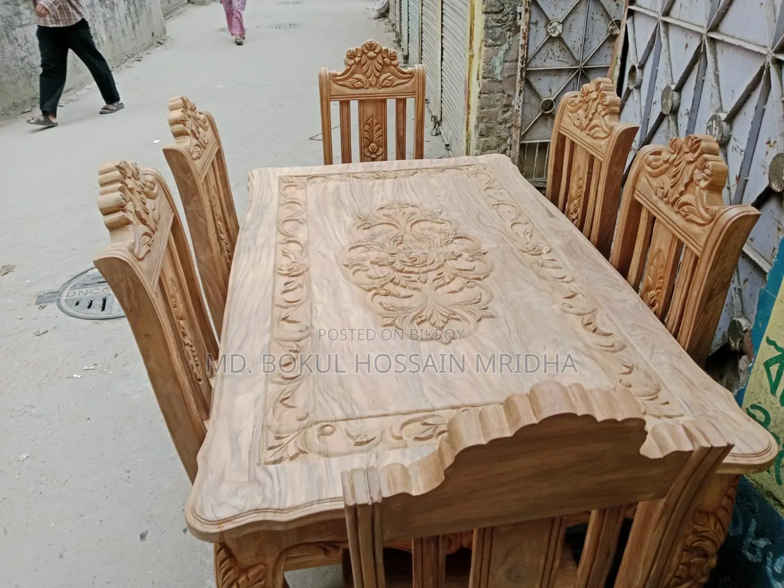 ডাইনিং টেবিল চট্টগ্রাম সেগুন কাঠ