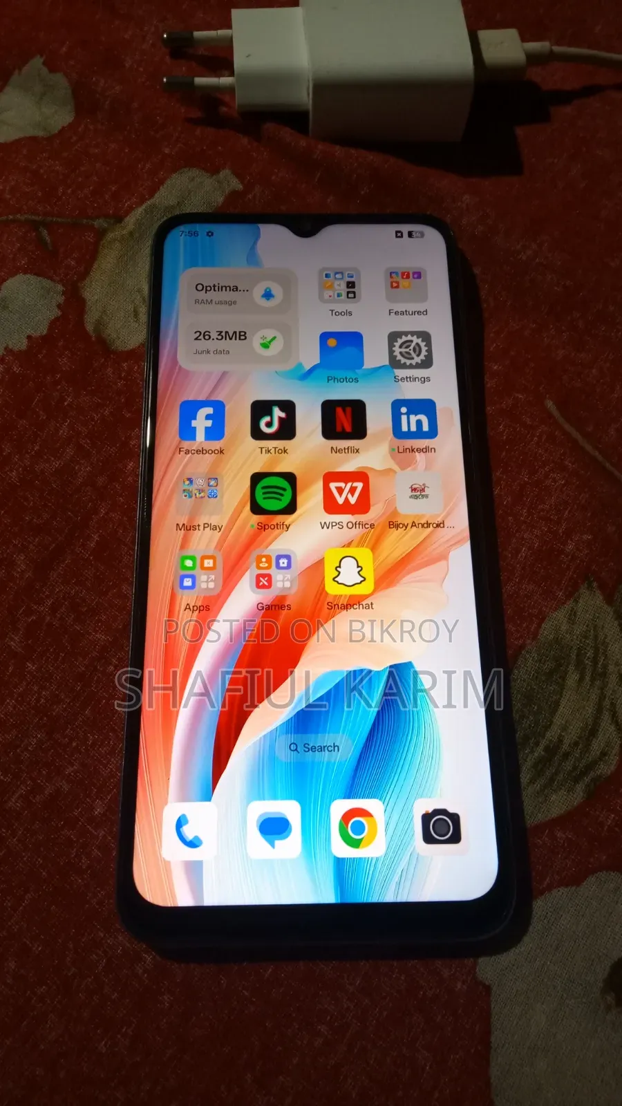 Oppo A18 128 GB White