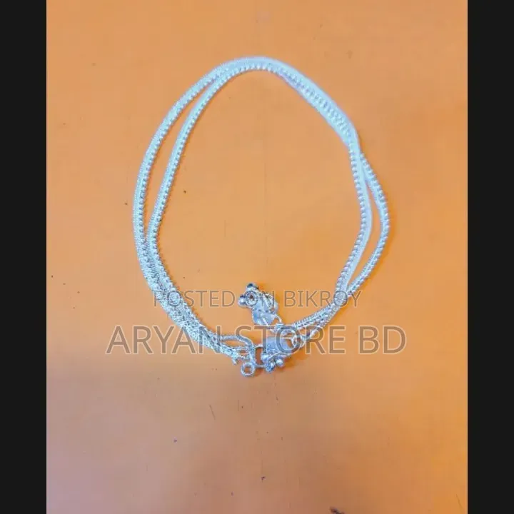 Premium Silver Jhunzhuni Payel - For Girls