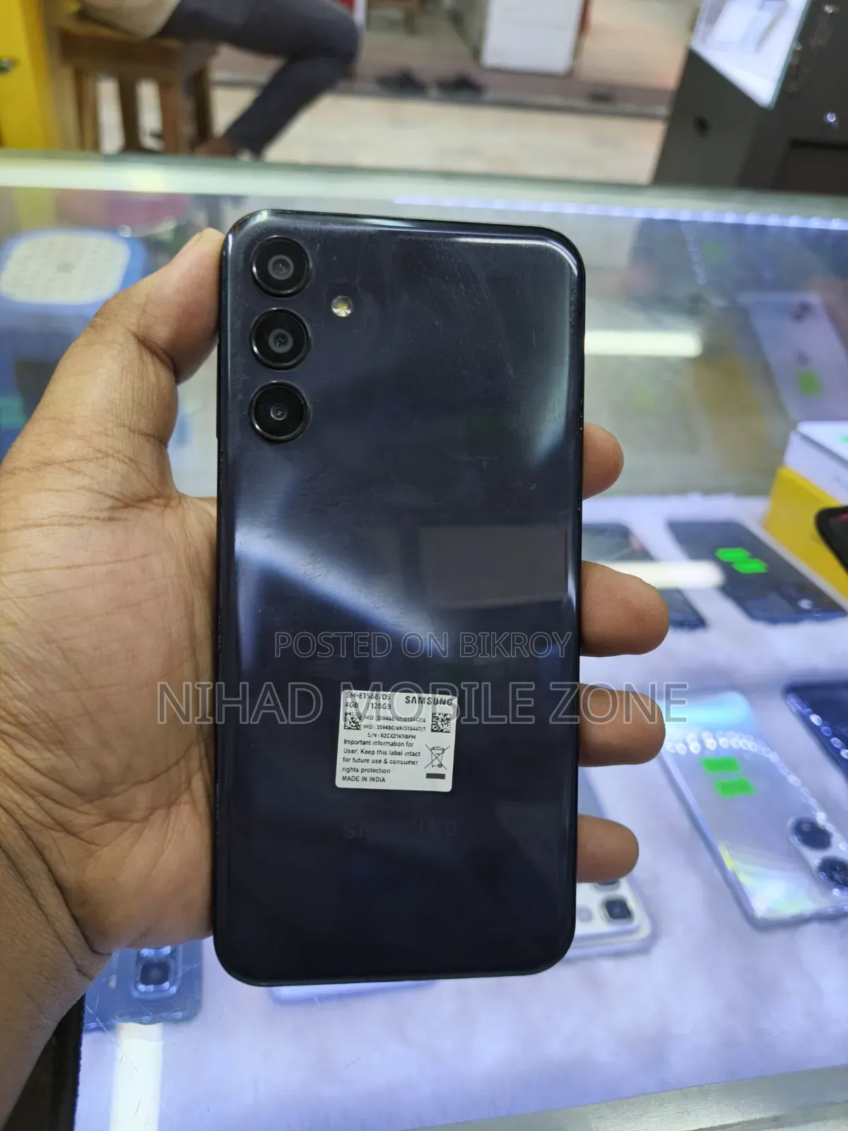 স্যামসাং গ্যালাক্সি এফ১৫ ১২৮ জিবি ব্ল্যাক
