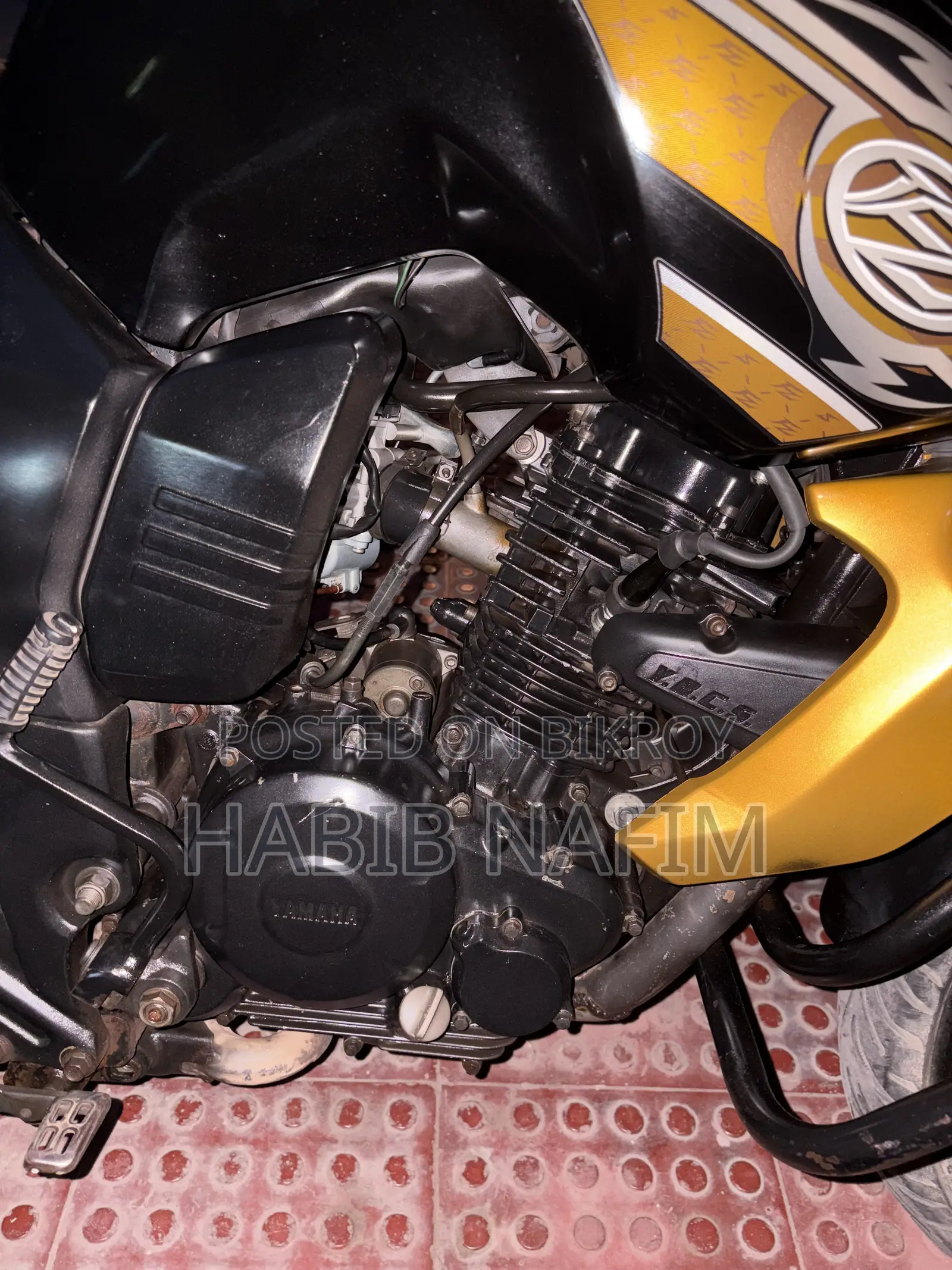 Yamaha FZ 2014 Gold