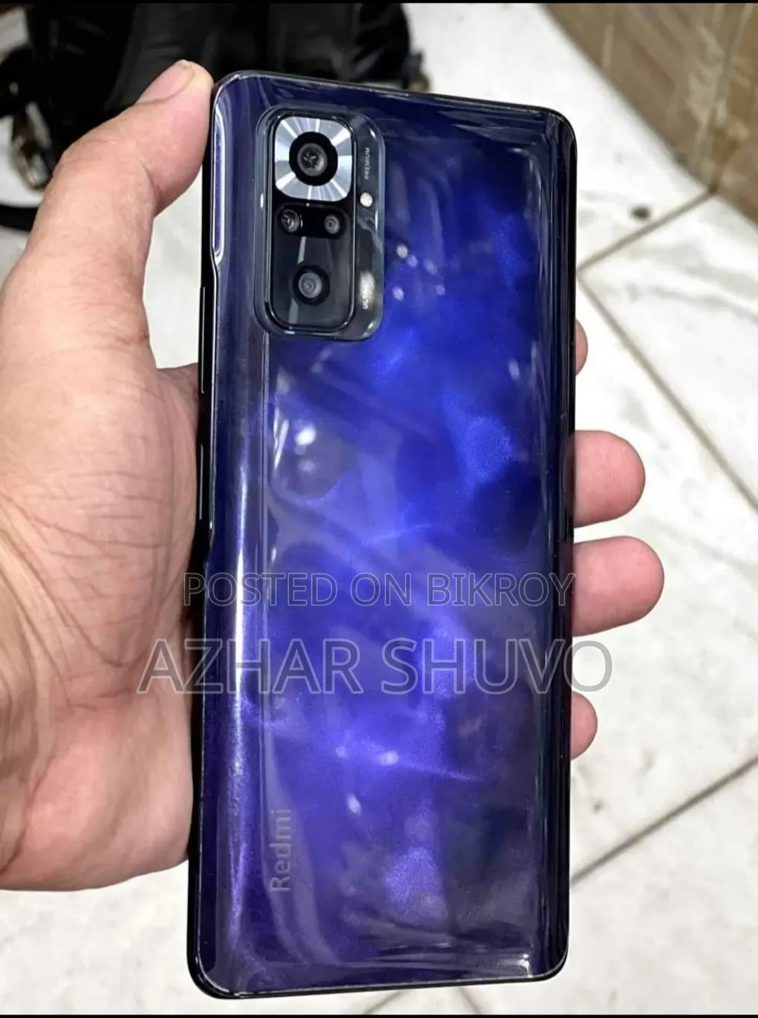 শাওমি রেডমি নোট ১০ প্রো ১২৮ জিবি পার্পল