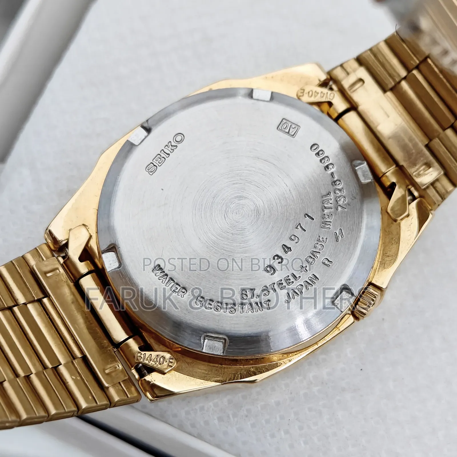 Seiko 5 Automatic Gold-Tone Watch - 21 Jewels