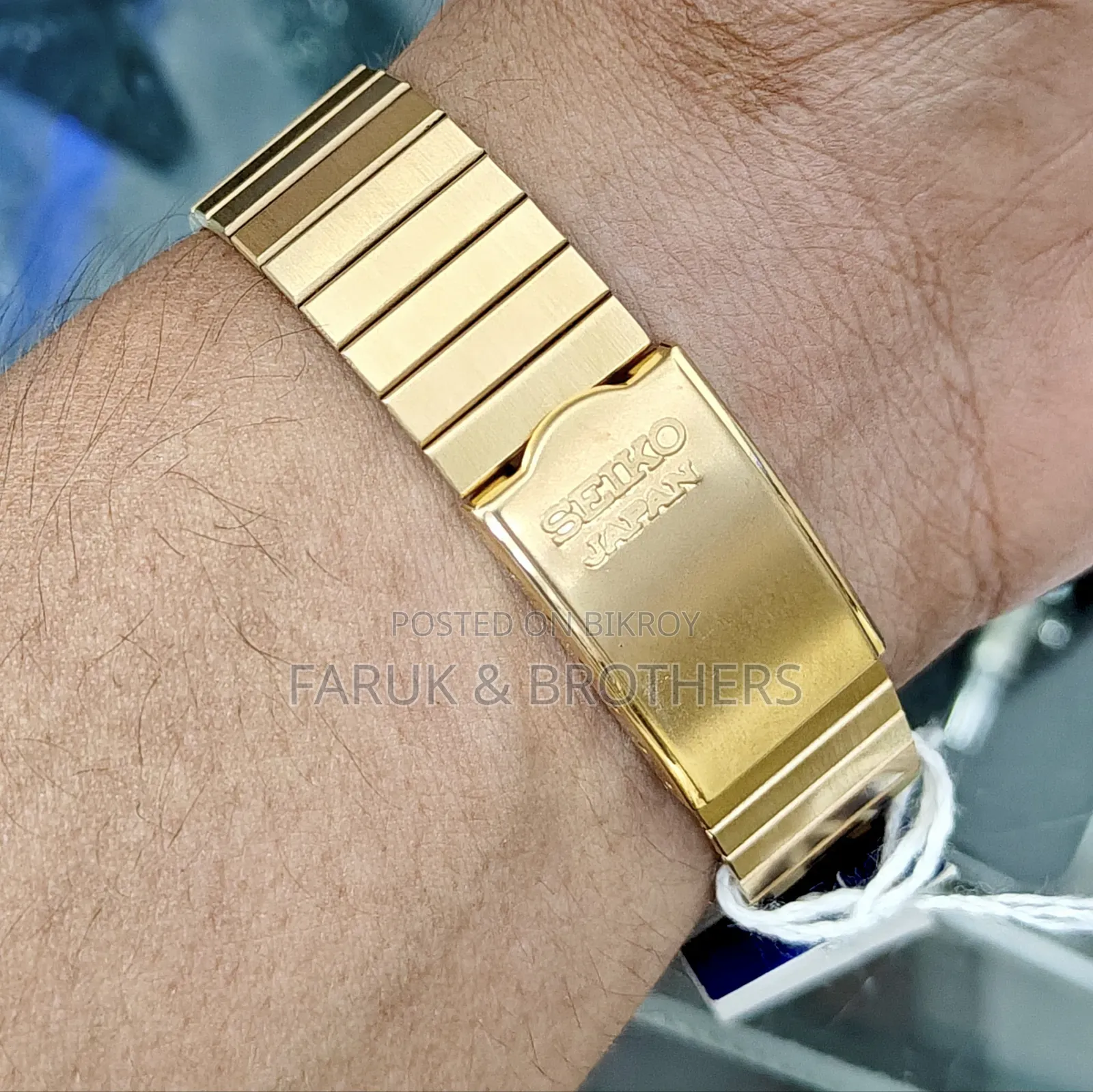 Seiko 5 Automatic Gold-Tone Watch - 21 Jewels
