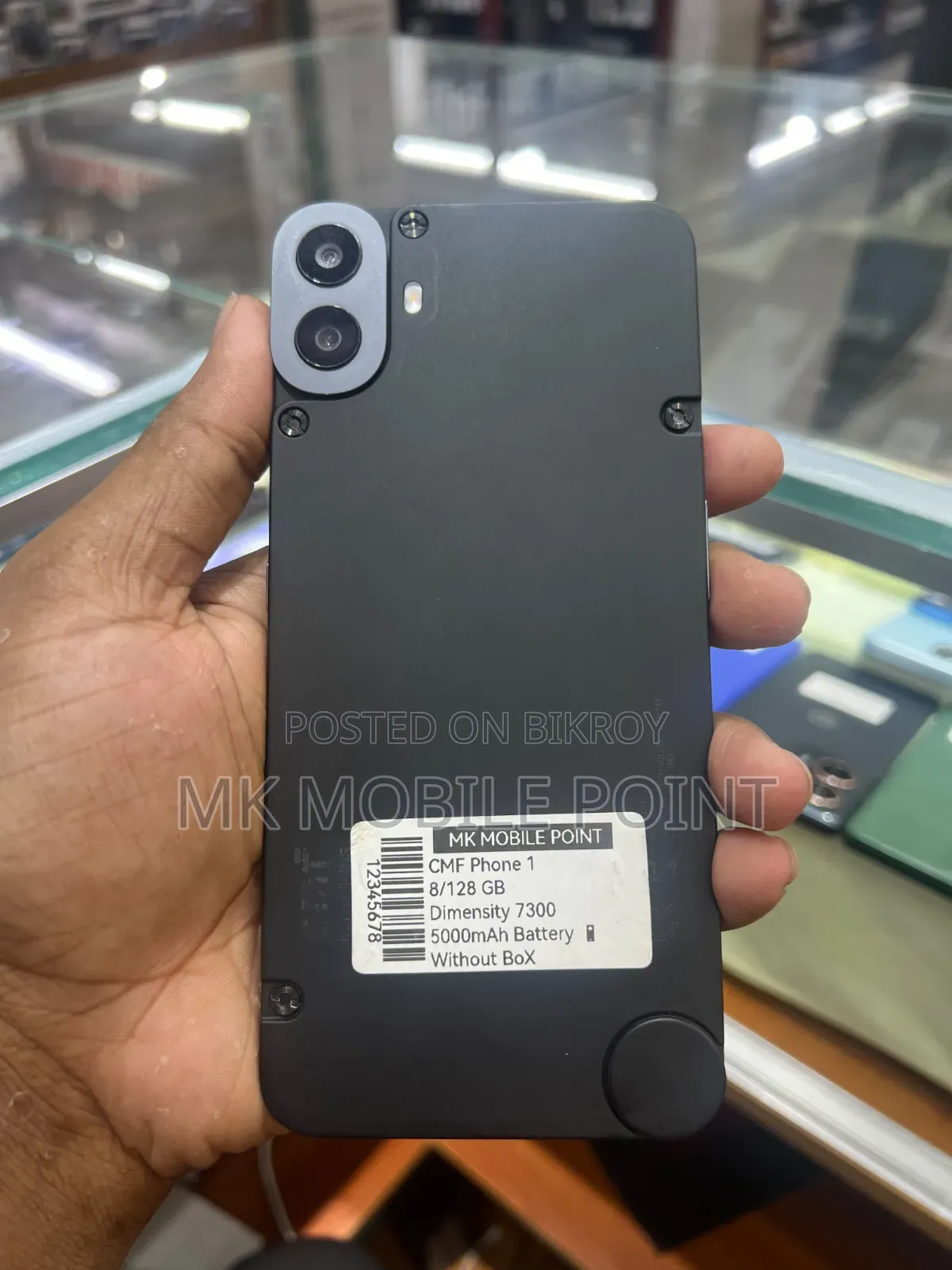 নাথিং ফোন সিএমএফ ফোন ১ ১২৮ জিবি ব্ল্যাক