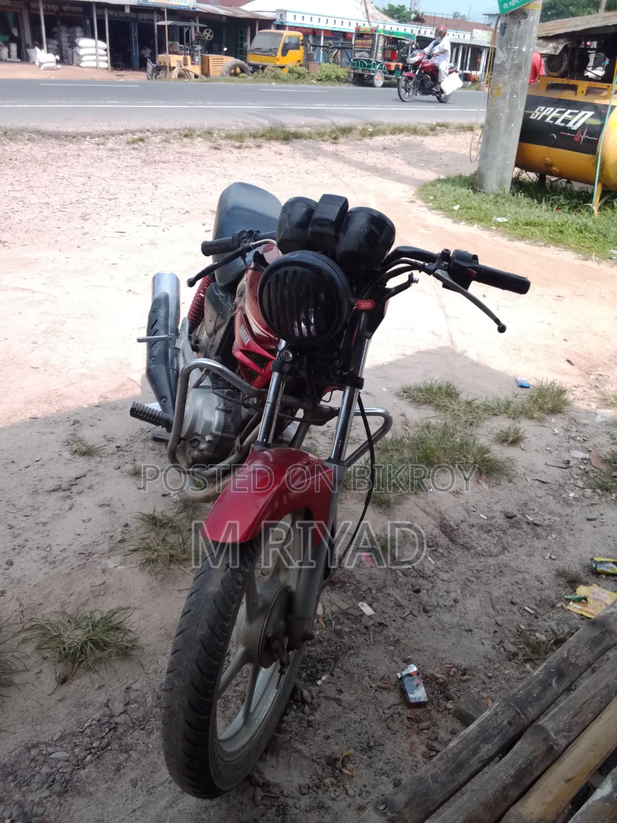 Yamaha YBR125 2006 Red