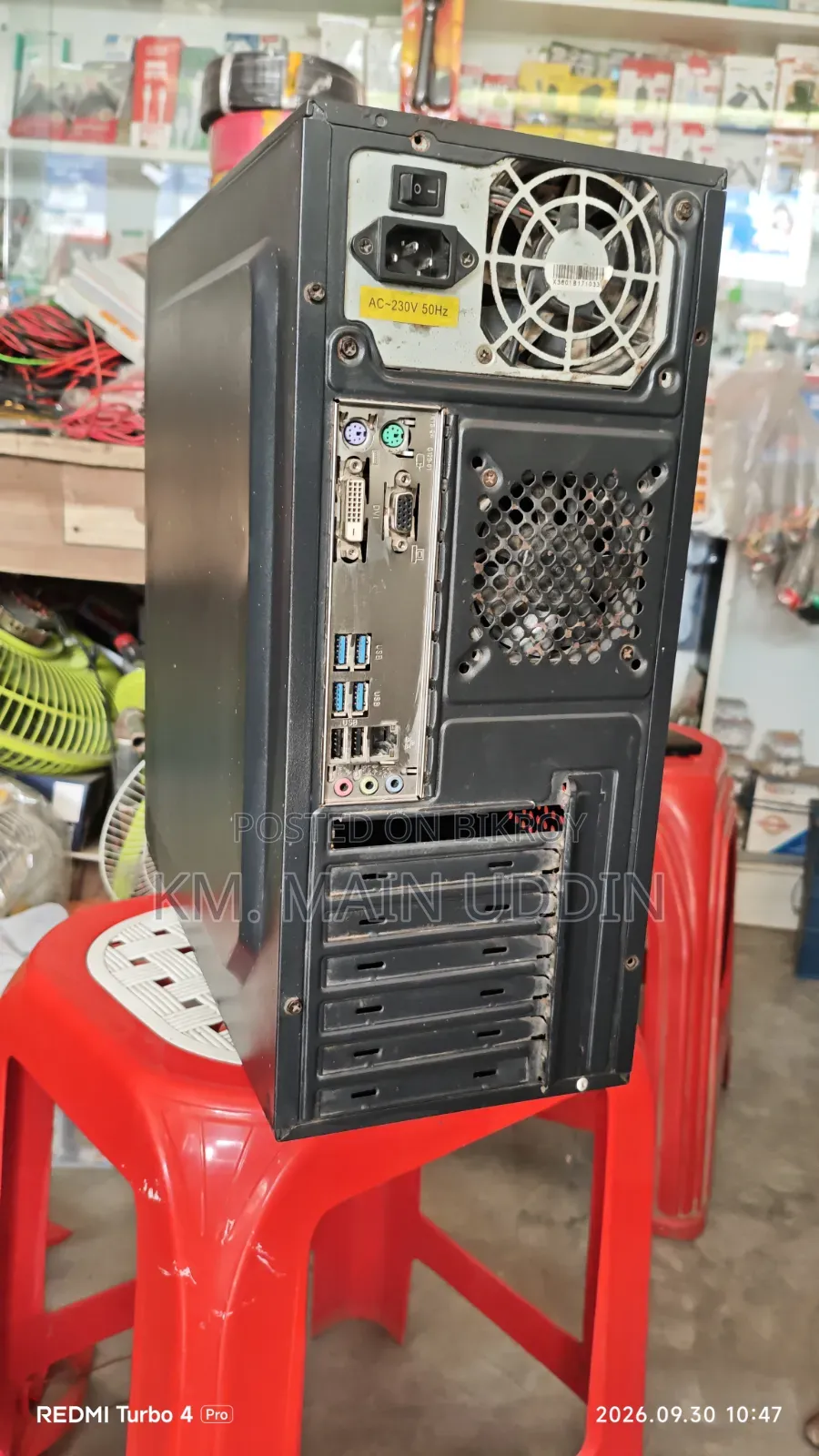 Desktop Computer Gigabyte 8GB Intel Core i3 SSD 128GB