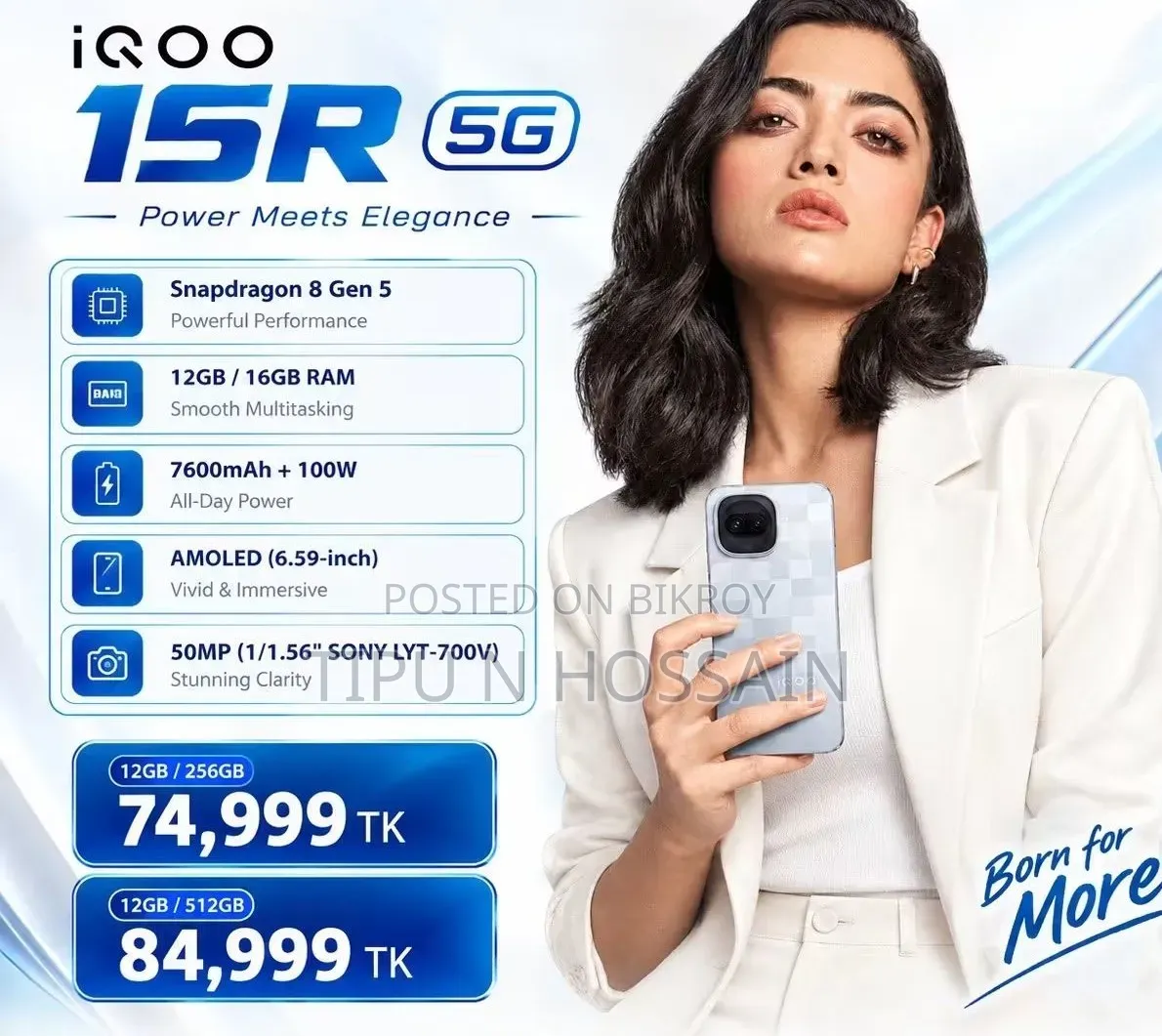 iQOO 15 256 GB Silver