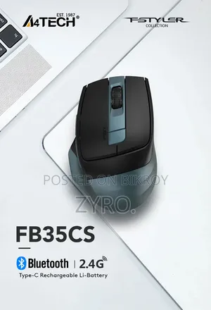 A4TECH FB35C Fstyler Dual Mode Rechargeable Wireless Mouse