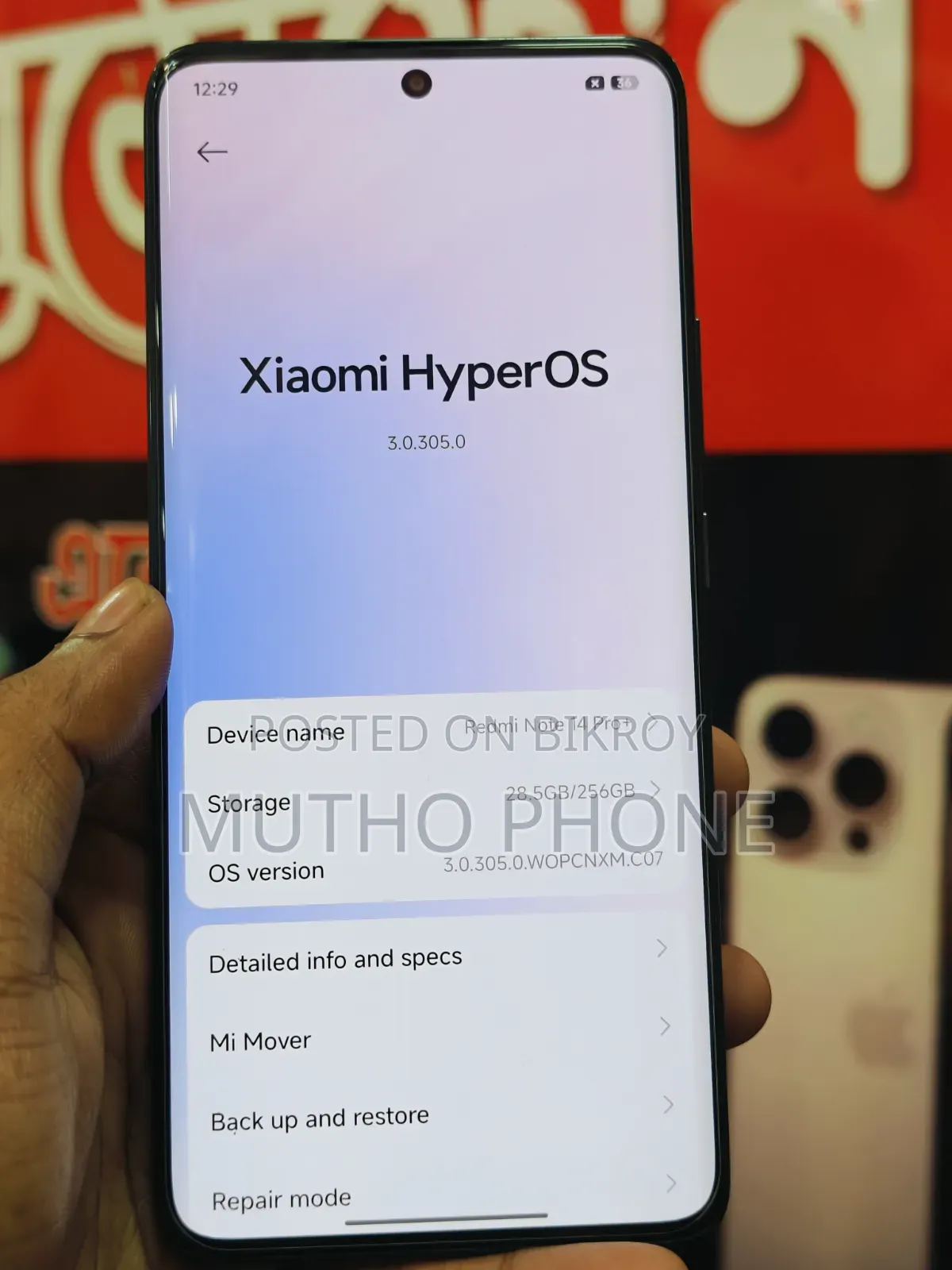 Xiaomi Redmi Note 14 Pro+ 256 GB Black