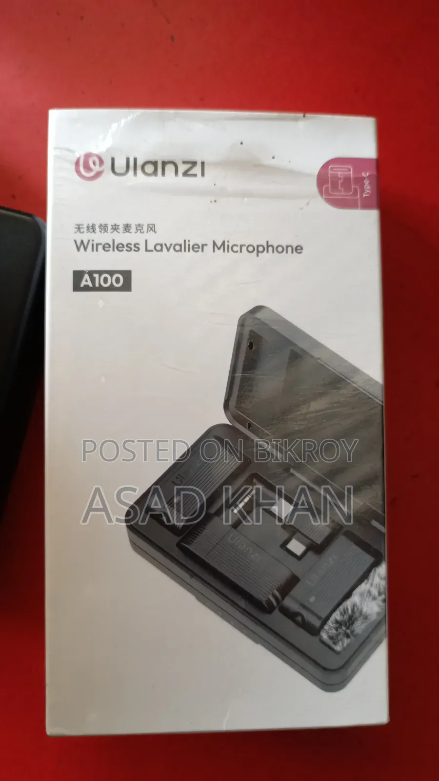 Ulanzi A100 Wireless Lavalier Microphone