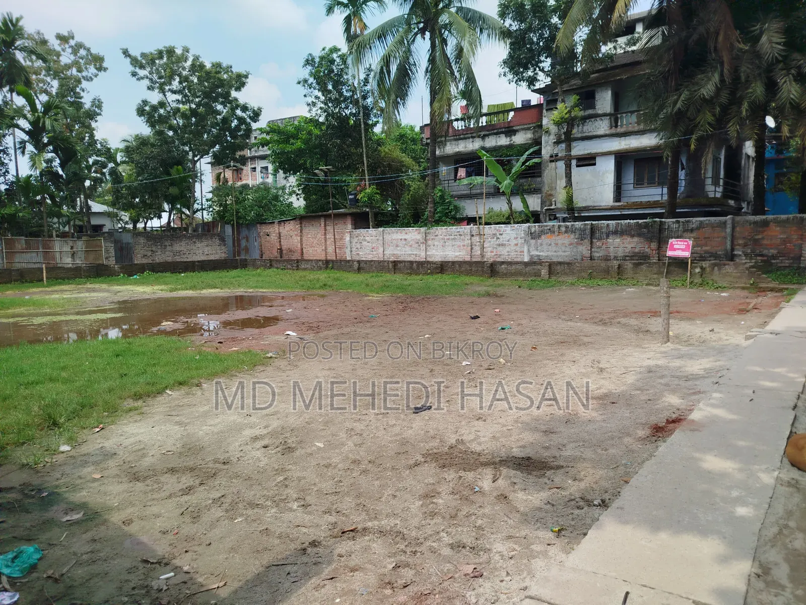 Rangpur Sadar, Guratipara Montu Bania Mor 10 Decimal Land for Sale