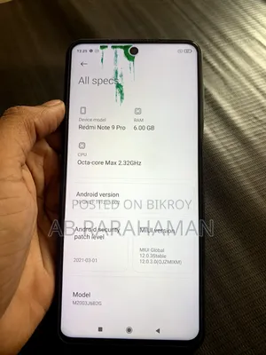 Xiaomi Redmi Note 9 Pro 128 GB Blue