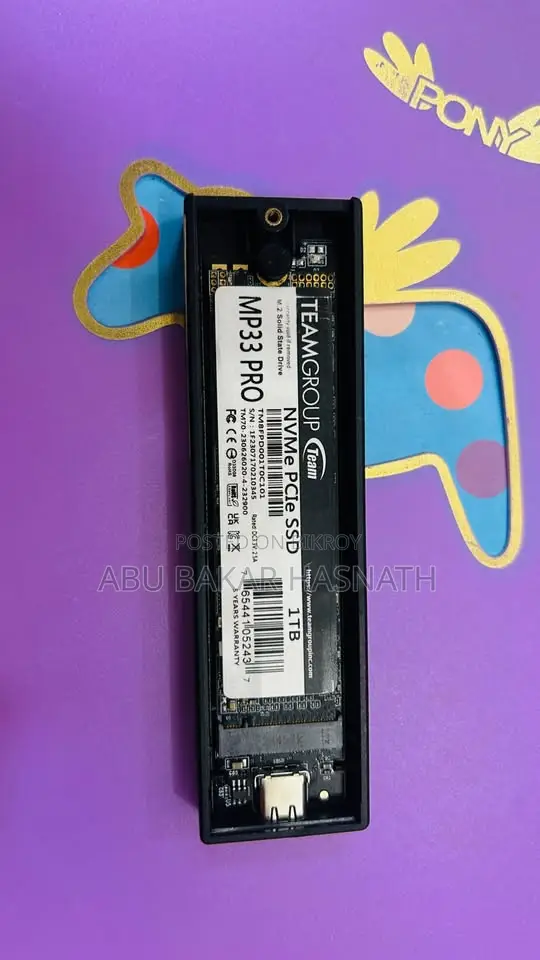1TB SSD Teamgroup Mp33 Pro 1TB M.2 PCIe Gen3 NVMe
