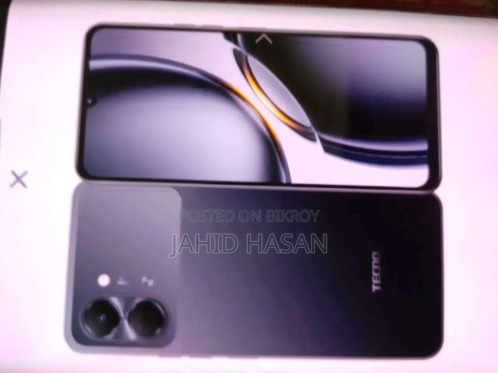 টেকনো স্পার্ক গো ৩ ৬৪ জিবি ব্ল্যাক