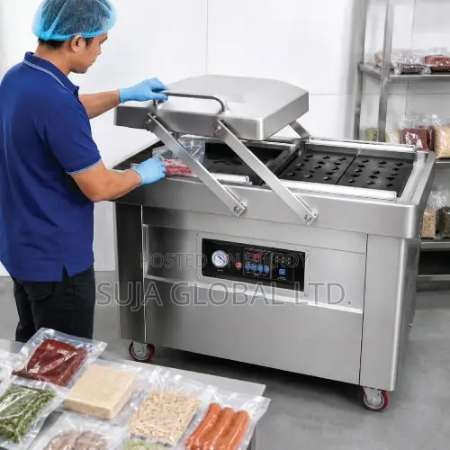 SG-400 Double Chamber Vacuum Packaging Machine Commercial Packaging