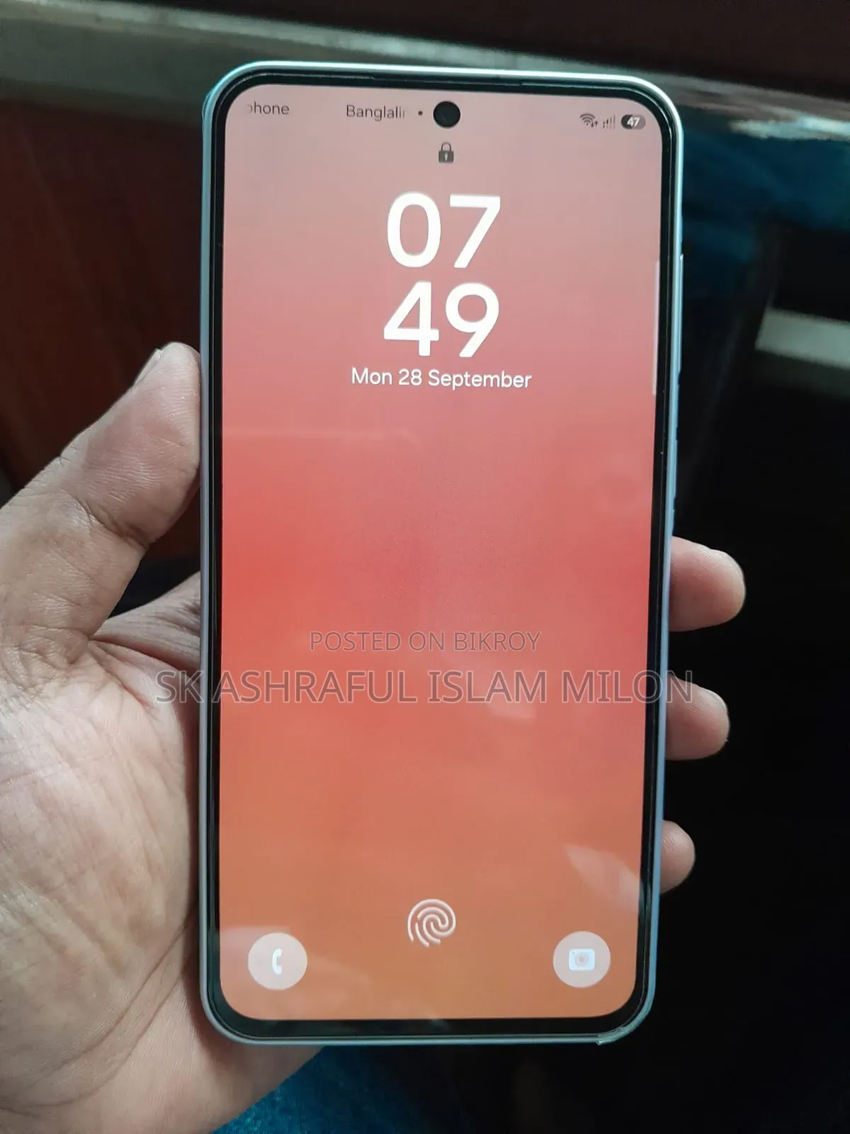 স্যামসাং গ্যালাক্সি এ৩৬ ১২৮ জিবি গ্রে