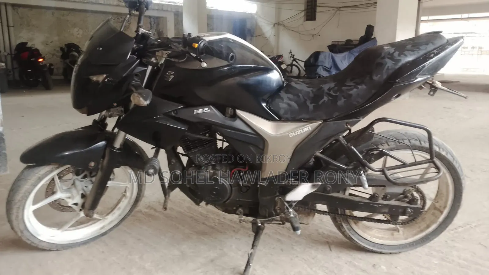 Suzuki Bike 2015 Black