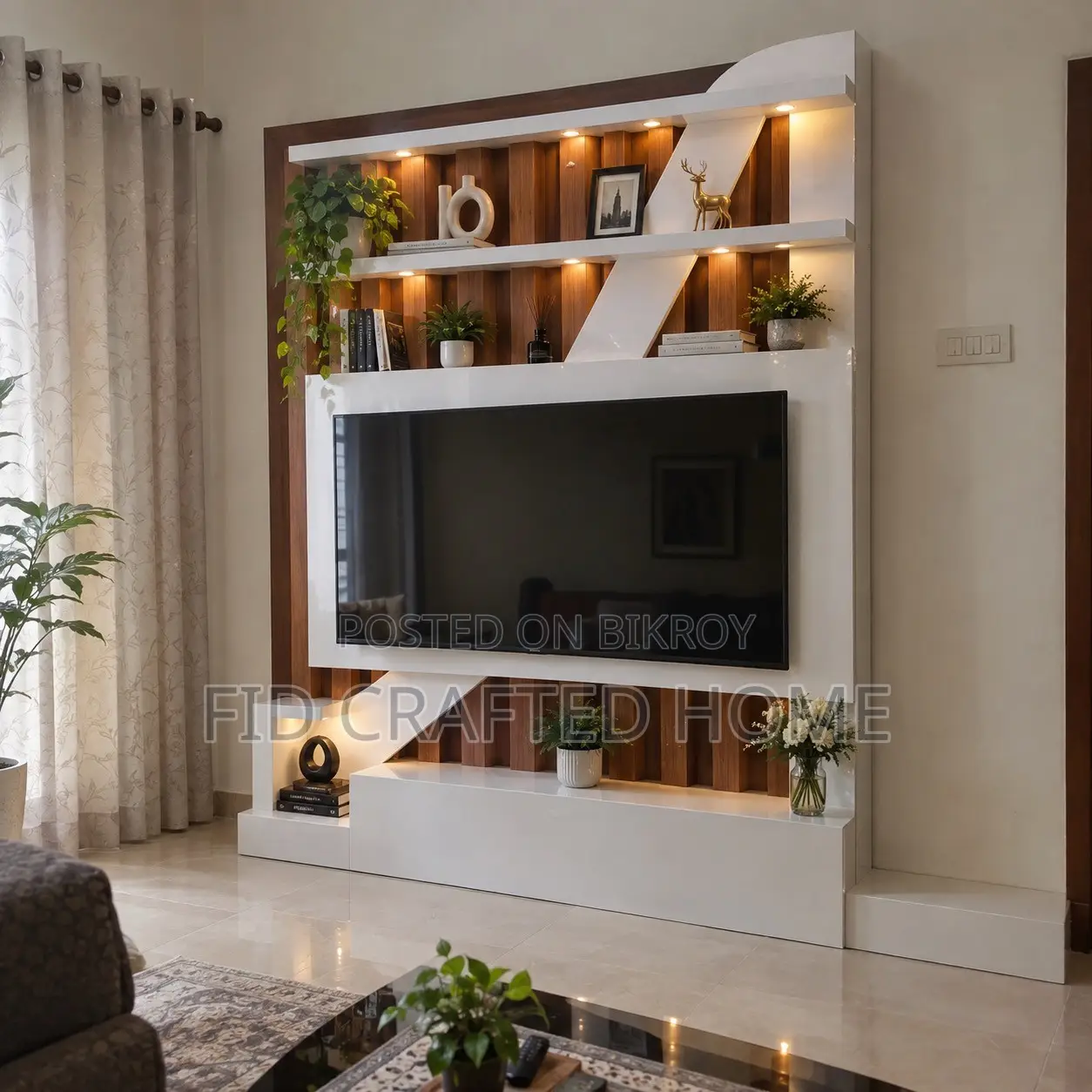 আধুনিক TV Cabinet Package