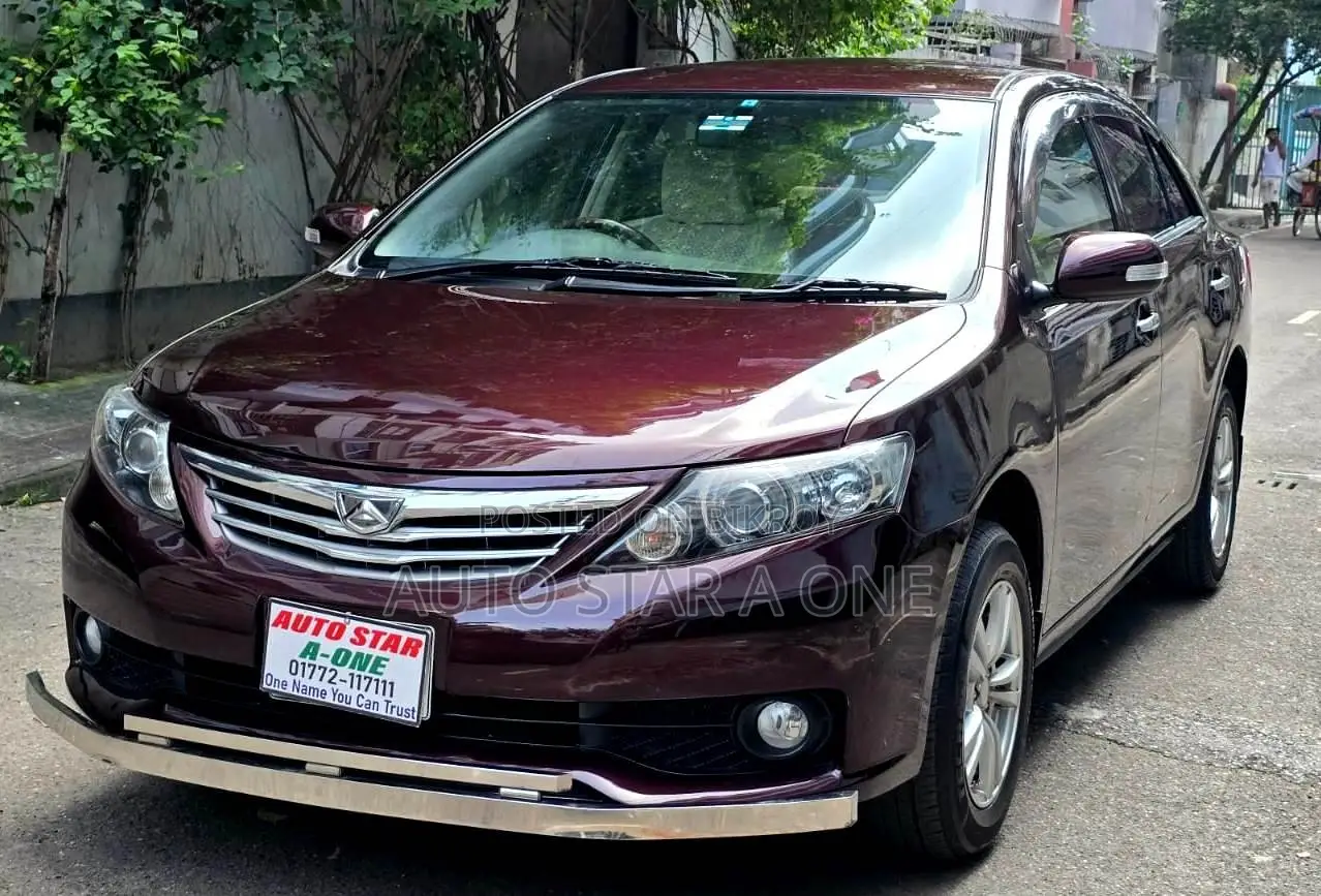 Toyota Allion 2012 Maroon