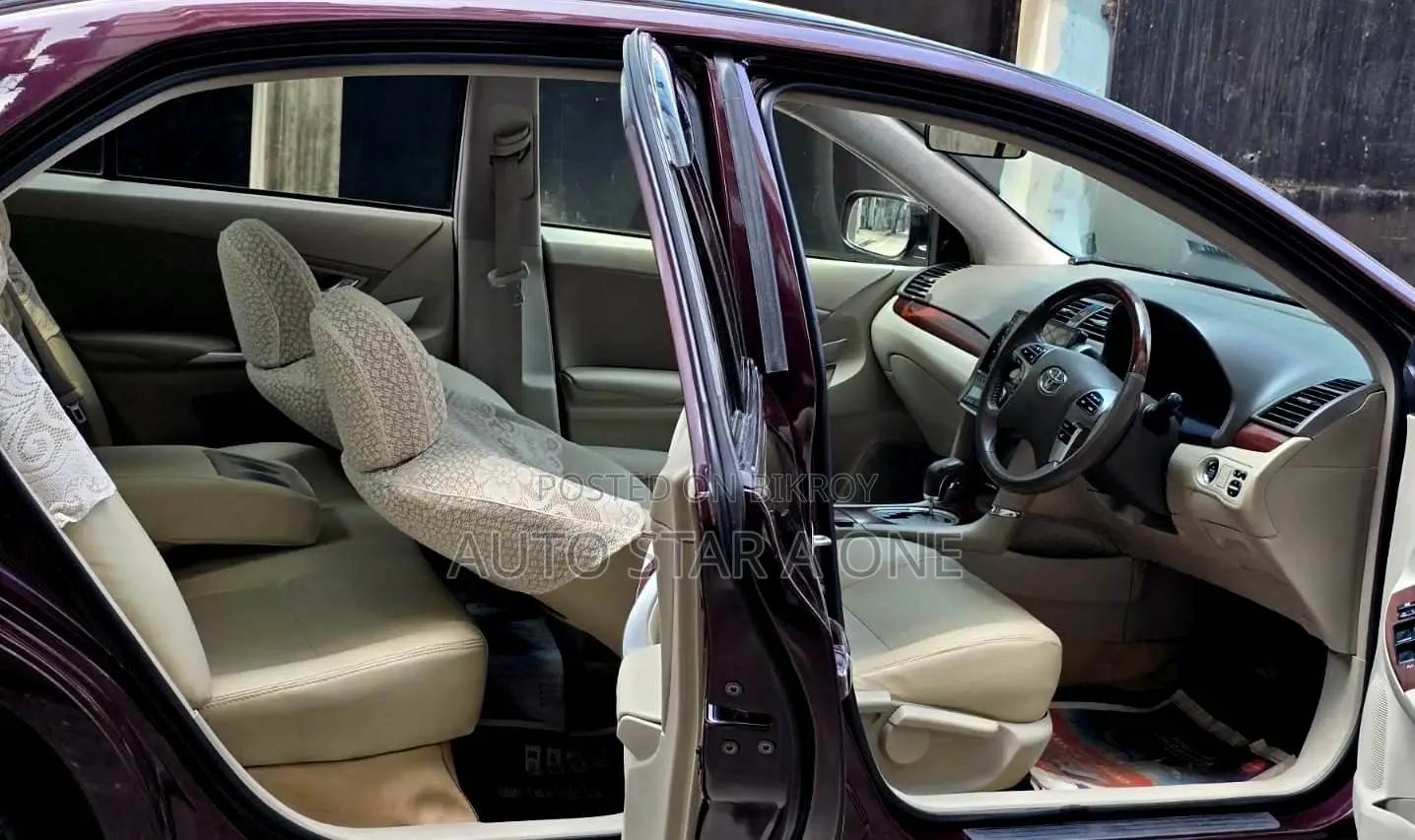 Toyota Allion 2012 Maroon