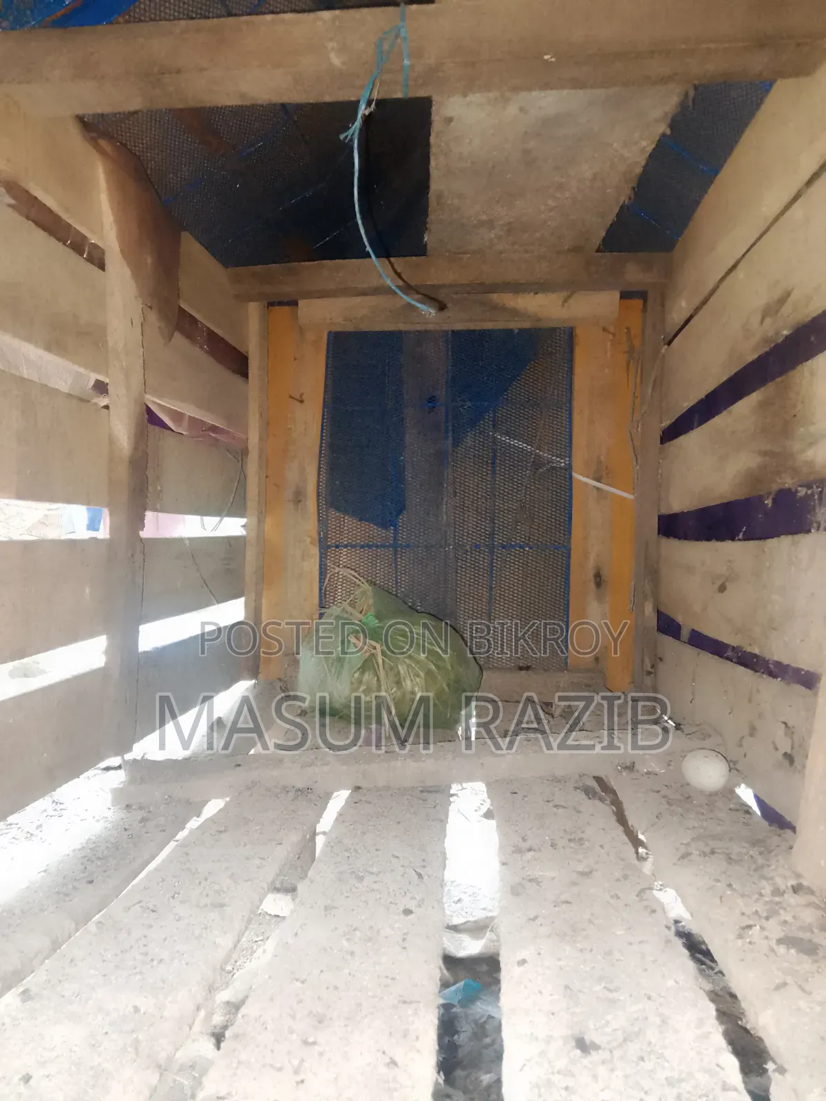 হাস মুরগির ও কবুতরের খোপ বিক্রি হবে