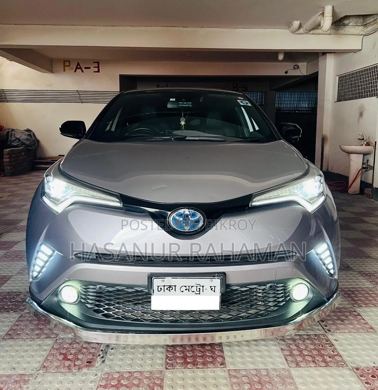 Toyota C-HR 2017 Gray