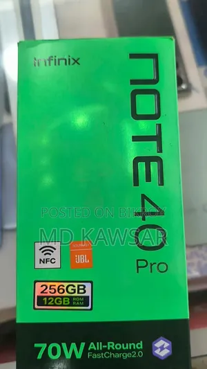 Infinix Note 40 Pro 256 GB Yellow