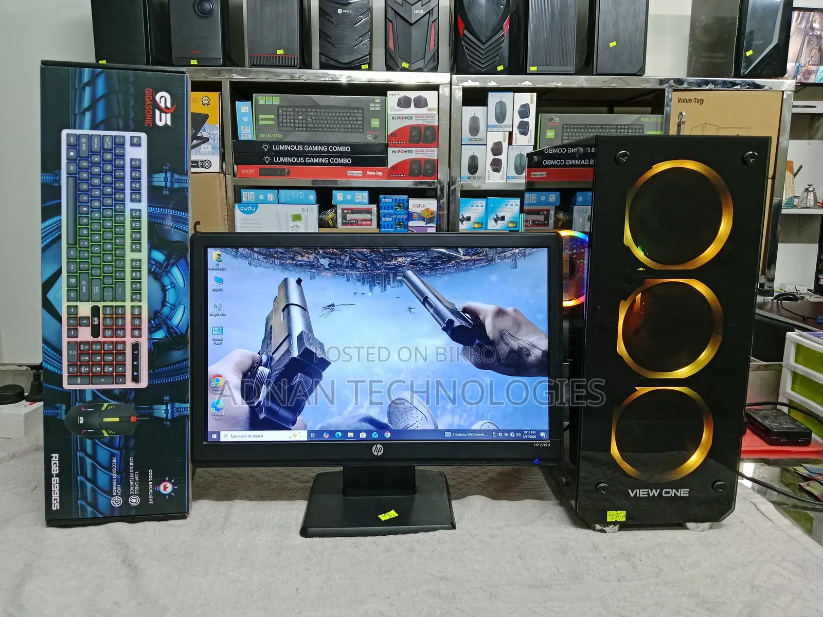 Desktop Computer 8GB AMD Ryzen 5 SSD 256GB