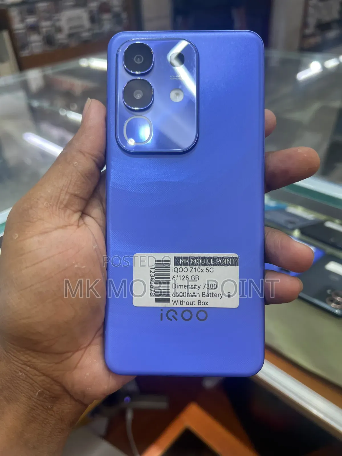 iQOO Z10x 128 GB Blue