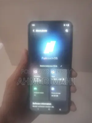 ভিভো ওয়াই২১ ৬৪ জিবি সিলভার