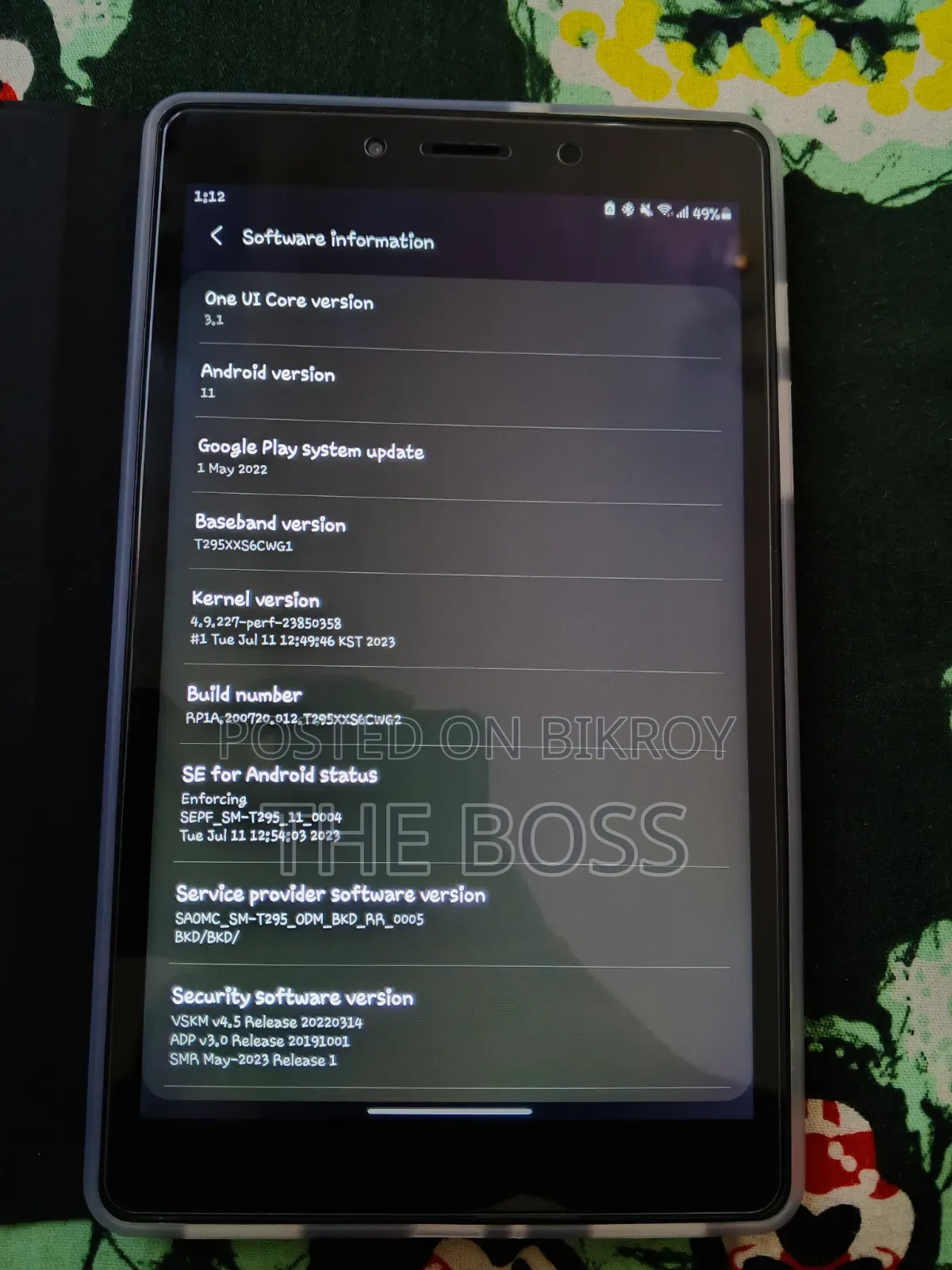 Samsung Galaxy Tab A 8.0 (2019) 32 GB Black
