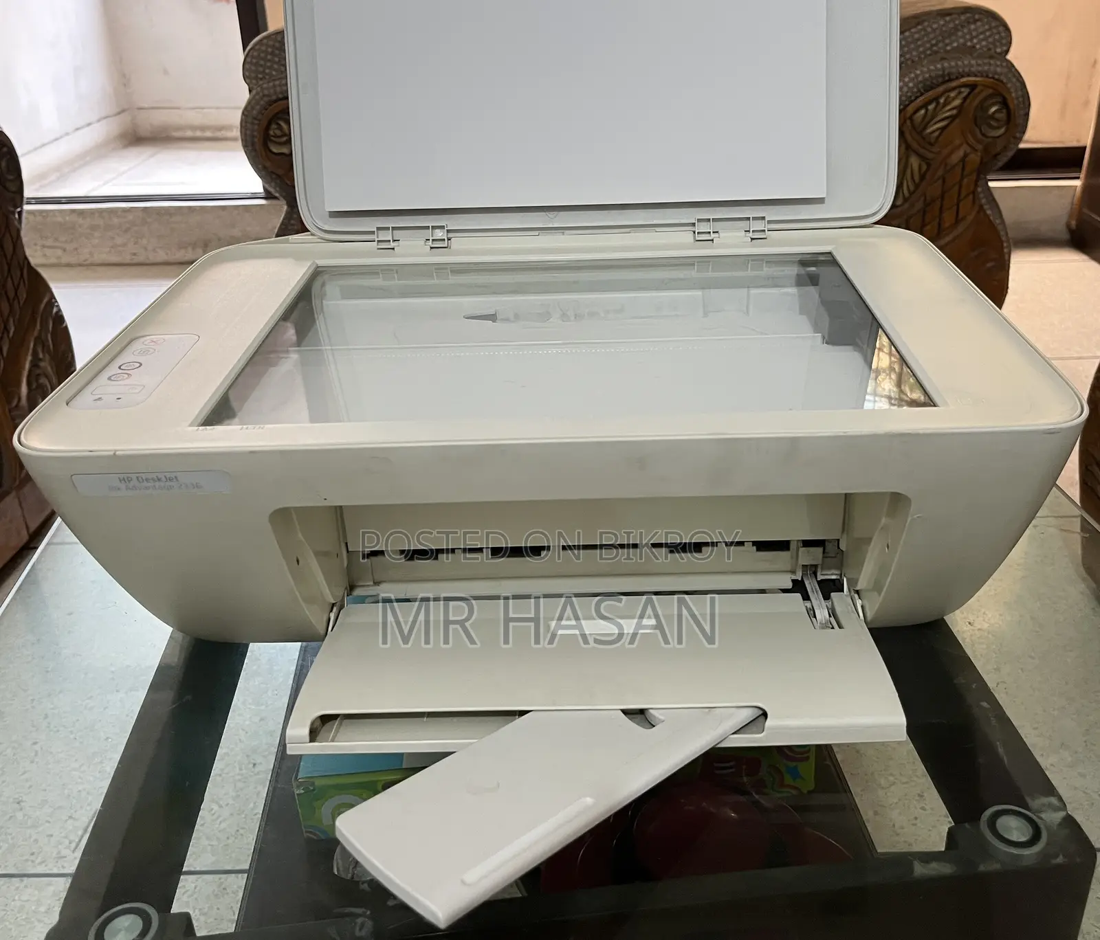 এইচপি ডেসকজেট প্রিন্টার + স্ক্যানার