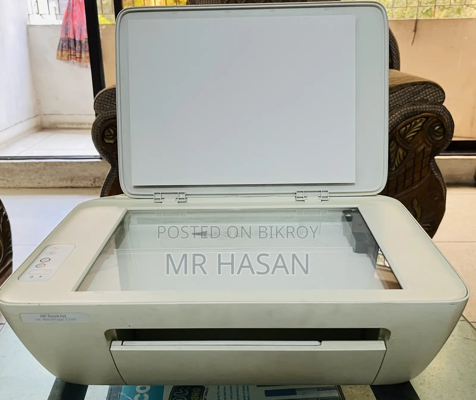 এইচপি ডেসকজেট প্রিন্টার + স্ক্যানার
