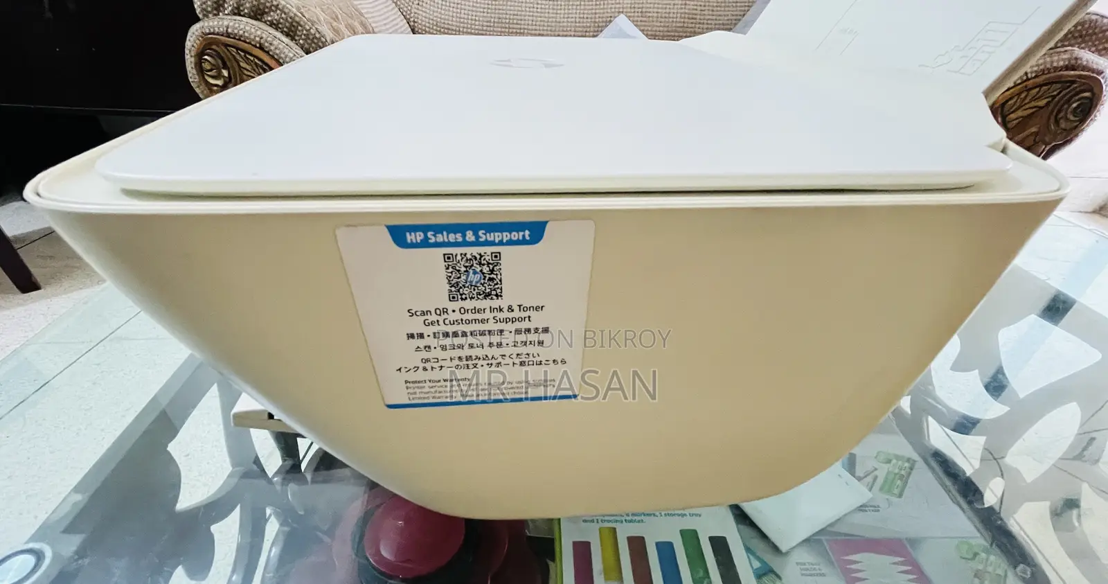 এইচপি ডেসকজেট প্রিন্টার + স্ক্যানার