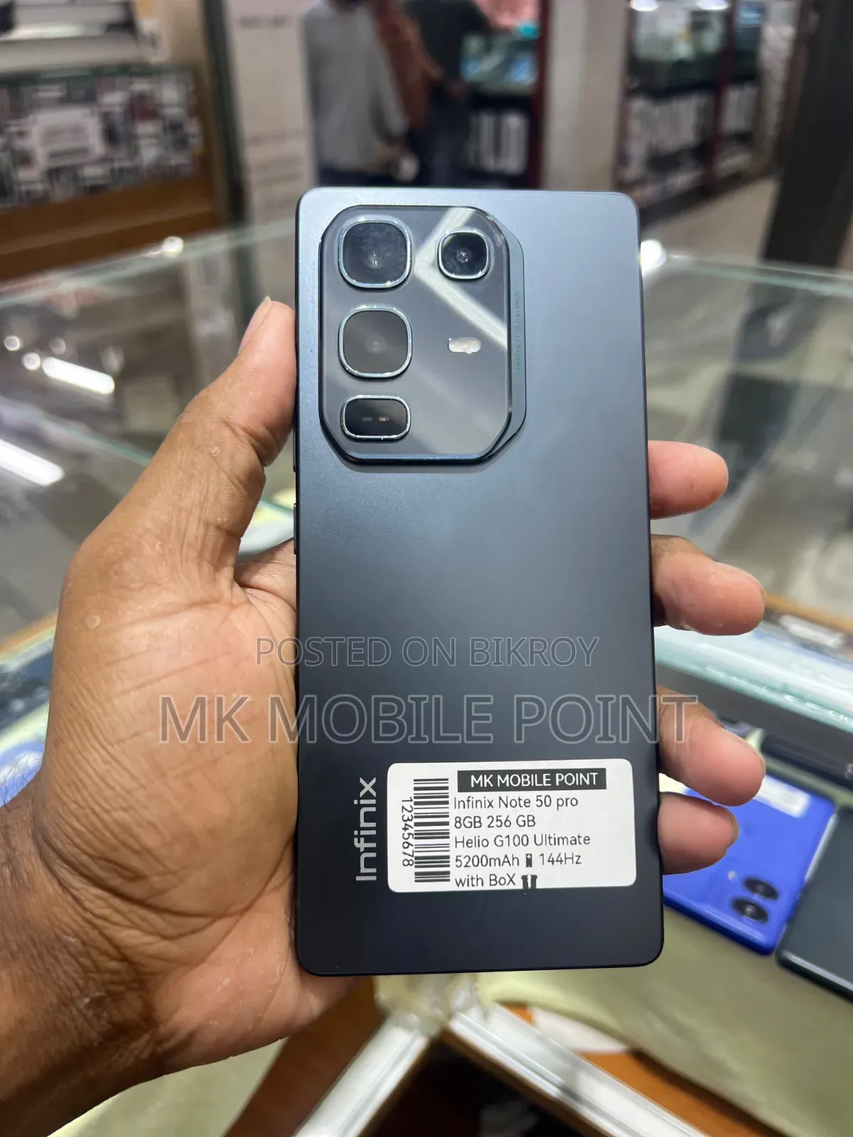 Infinix Note 50 Pro 256 GB Black