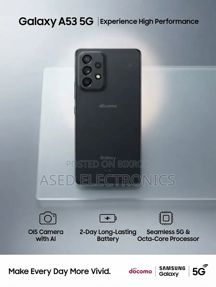 New Samsung Galaxy A53 5G 128 GB Black