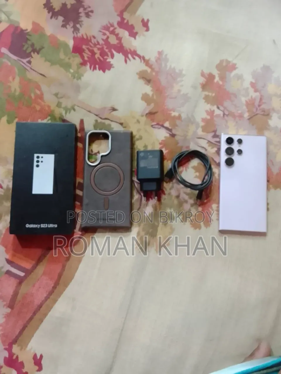 স্যামসাং গ্যালাক্সি এস২৩ আল্ট্রা ২৫৬ জিবি গোলাপি